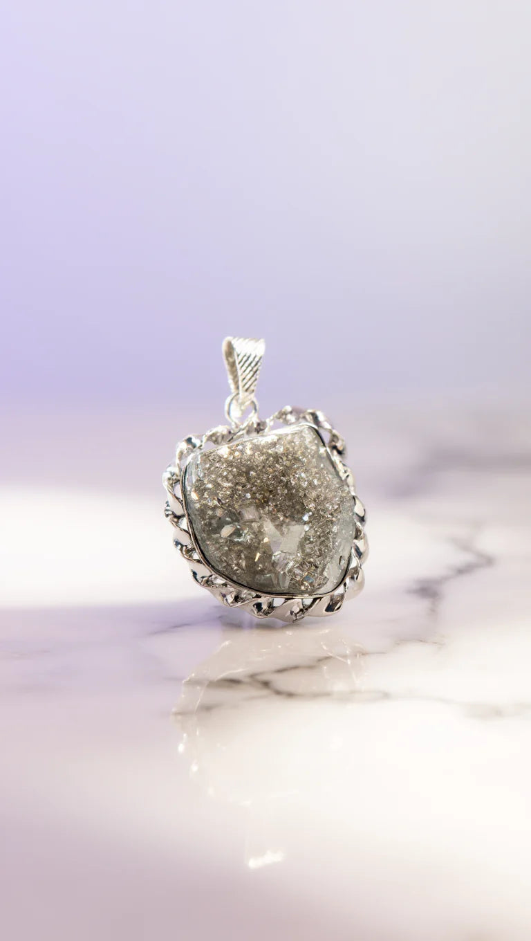 Pyrite pendant