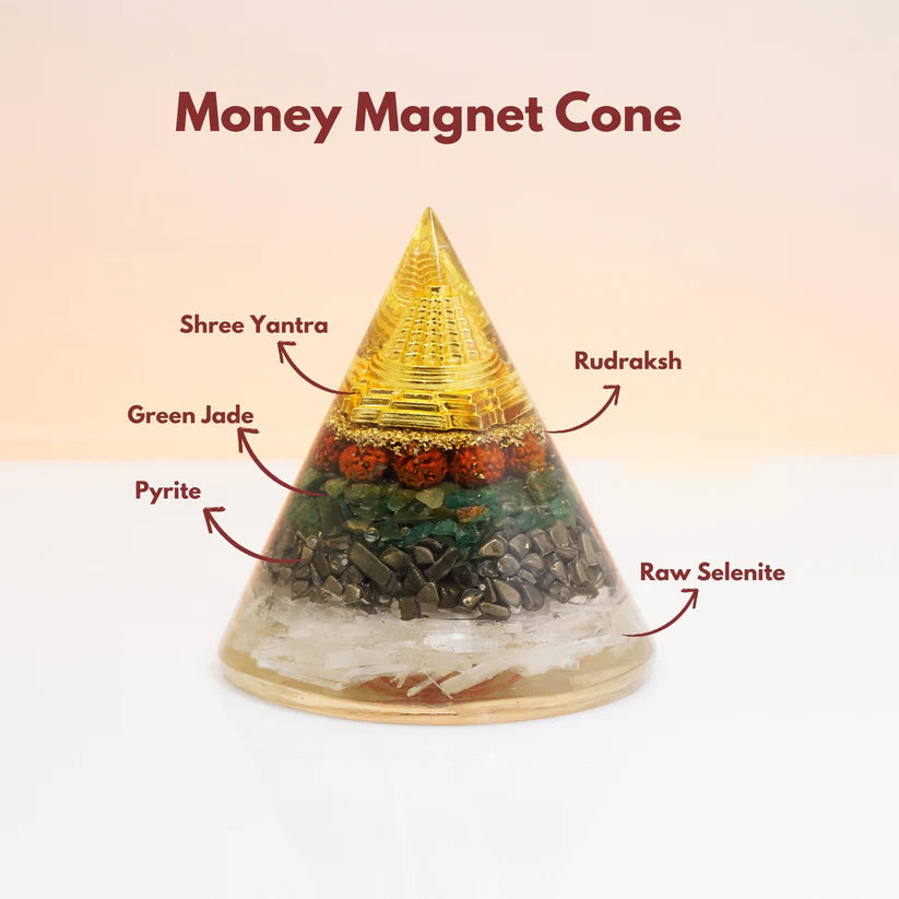Crystal cone details