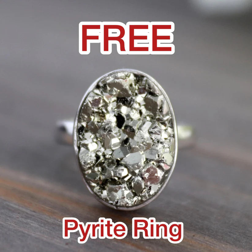 Included pyrite ring